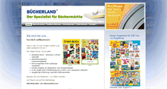 Desktop Screenshot of buecherland.com